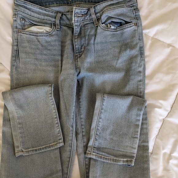 Levi 711 skinny denim size 28 - Picture 2 of 4